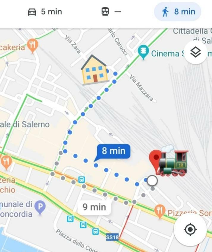 Salerno Central Station Zewnętrze zdjęcie