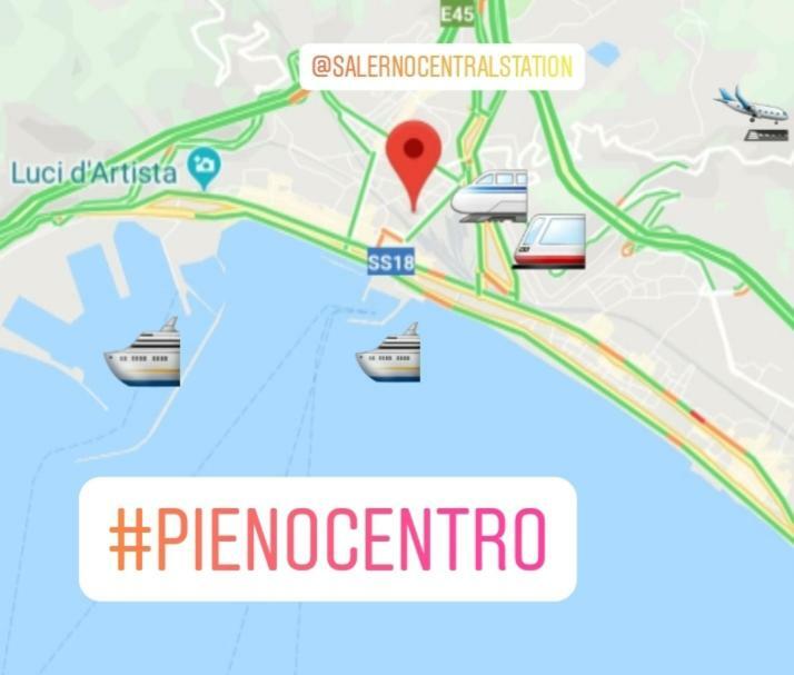 Salerno Central Station Zewnętrze zdjęcie